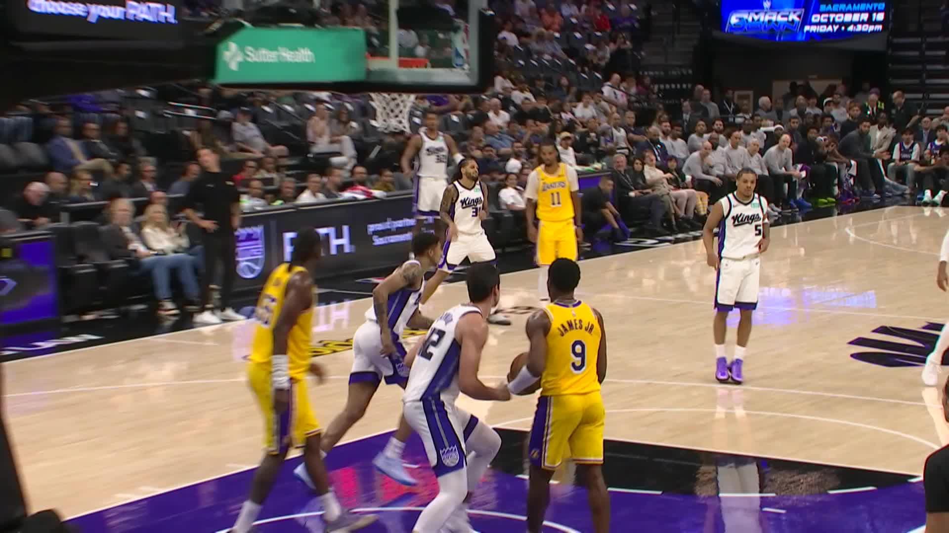Sacramento Kings vs. Los Angeles Lakers - 2nd Half Highlights