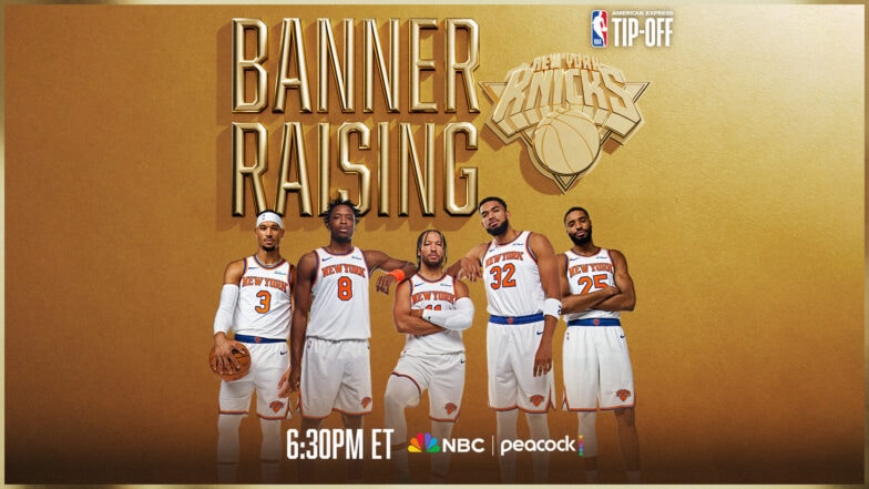The Knicks will be raising a new banner