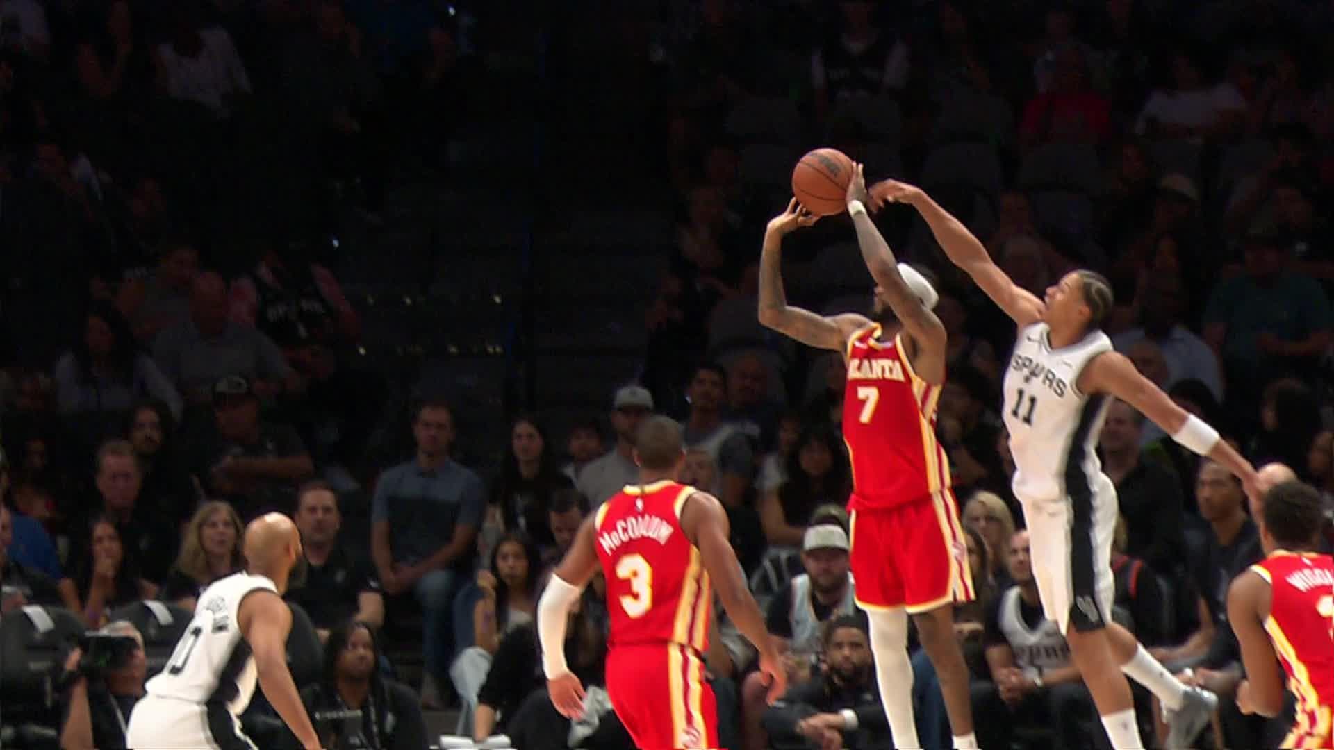 San Antonio Spurs vs. Atlanta Hawks - 3rd Quarter Highlights
