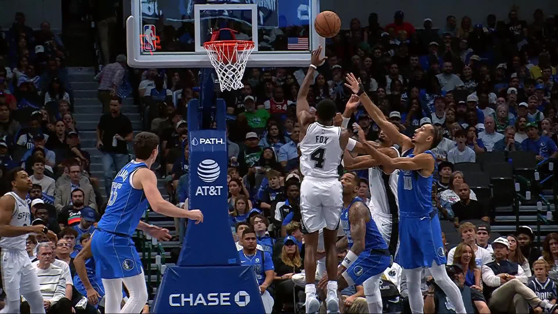 Dallas Mavericks vs. San Antonio Spurs - 4th Quarter Highlights