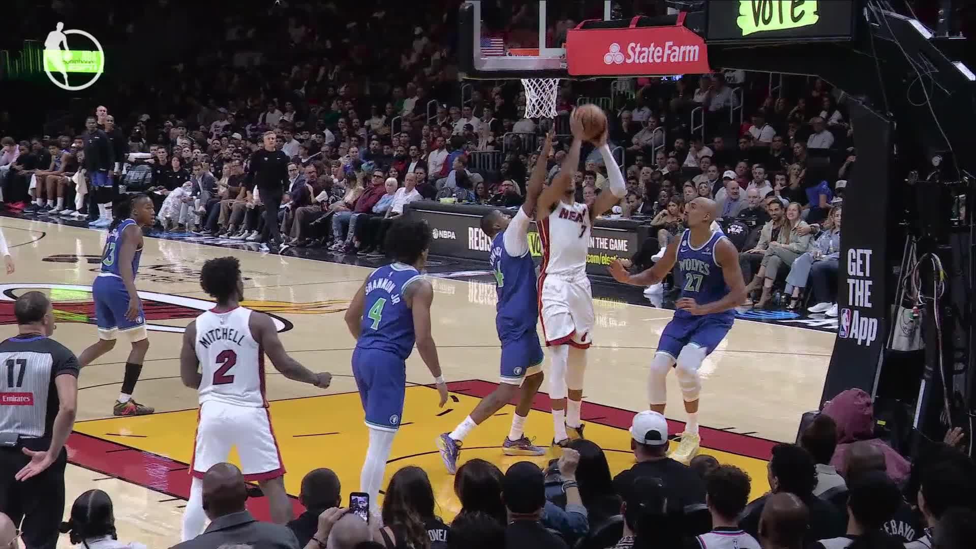 Miami Heat vs. Minnesota Timberwolves - 4th Quarter Highlights