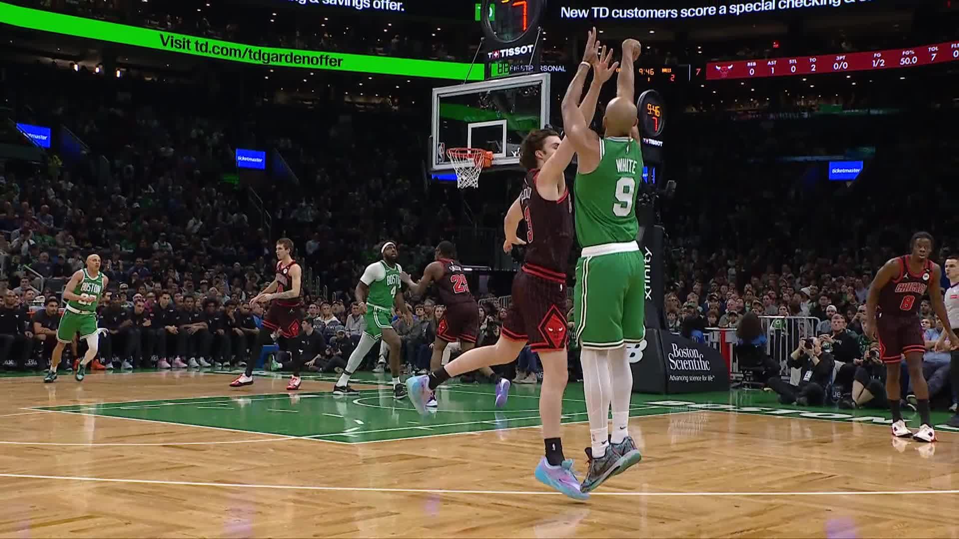 Boston Celtics vs. Chicago Bulls - 1st Quarter Highlights