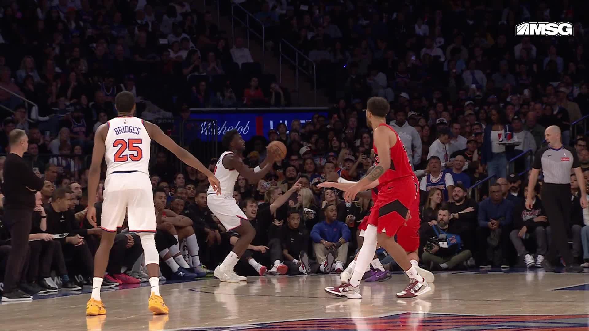 New York Knicks vs. Toronto Raptors - 2nd Quarter Highlights