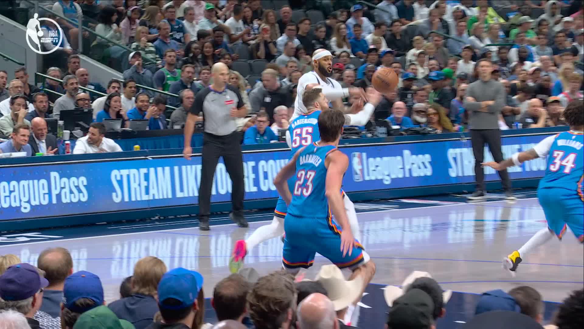 Dallas Mavericks vs. Oklahoma City Thunder - 2nd Quarter Highlights