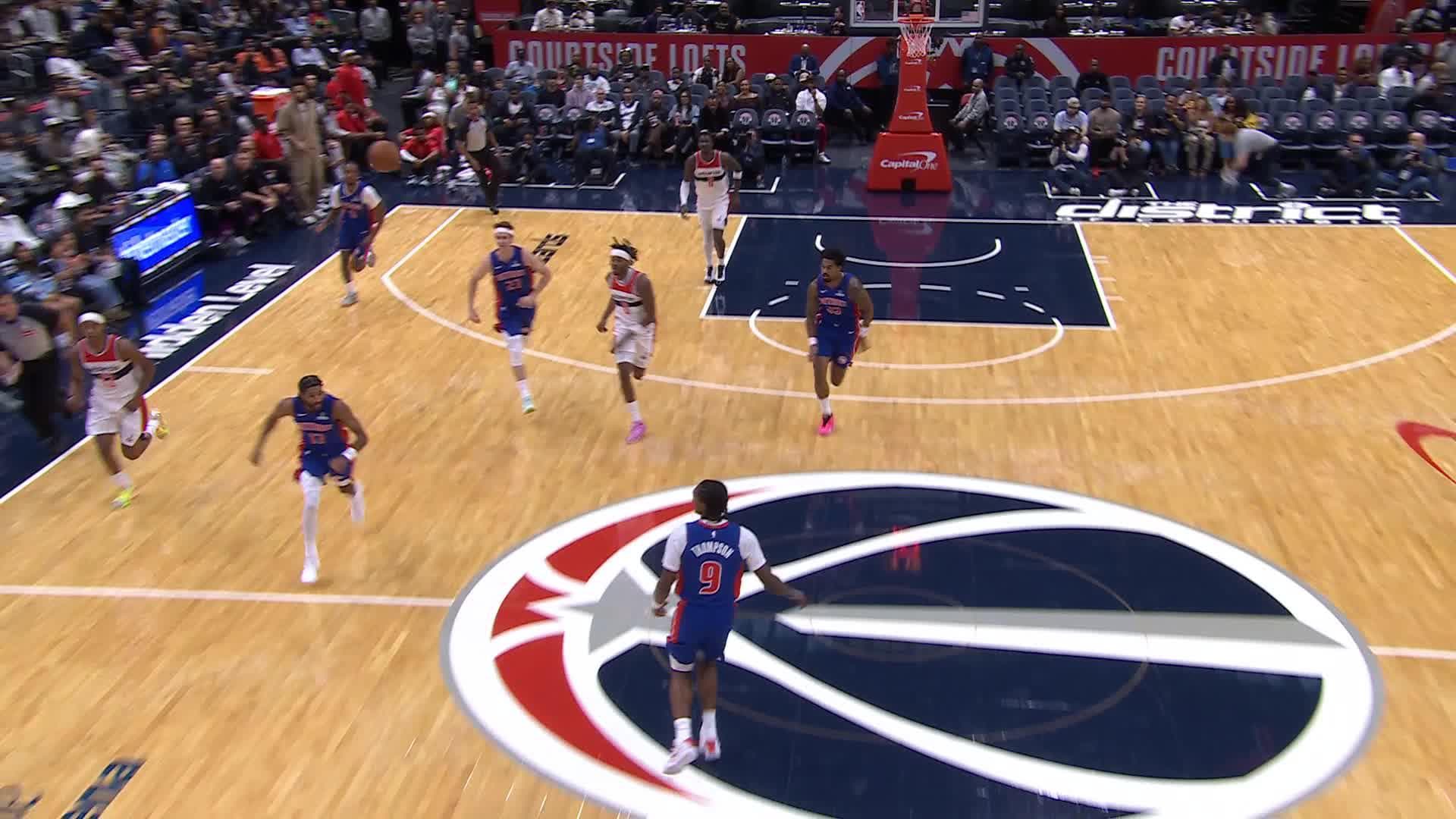 Washington Wizards vs. Detroit Pistons - 1st Quarter Highlights