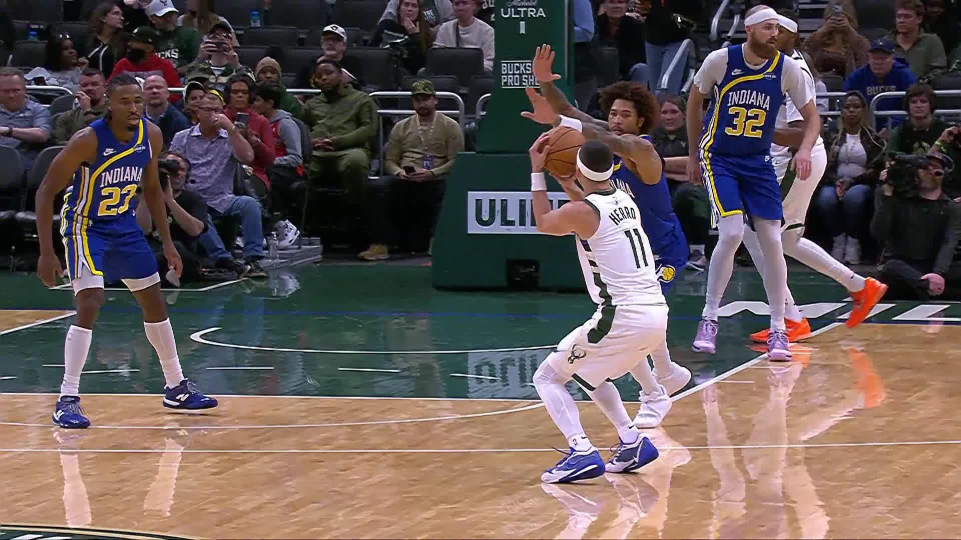 Milwaukee Bucks vs. Indiana Pacers - 2nd Half Highlights