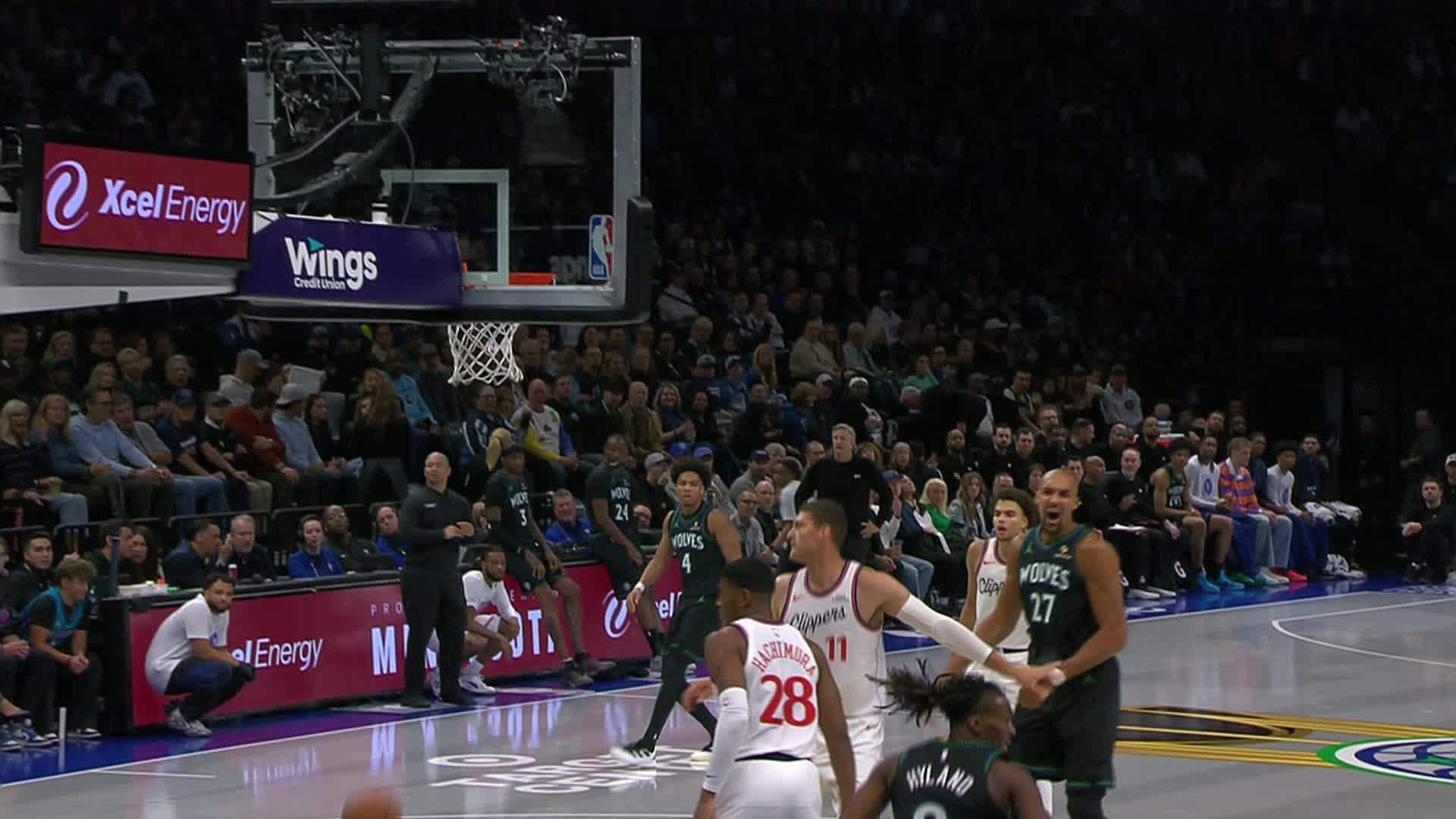 Minnesota Timberwolves vs. LA Clippers - 1st Half Highlights