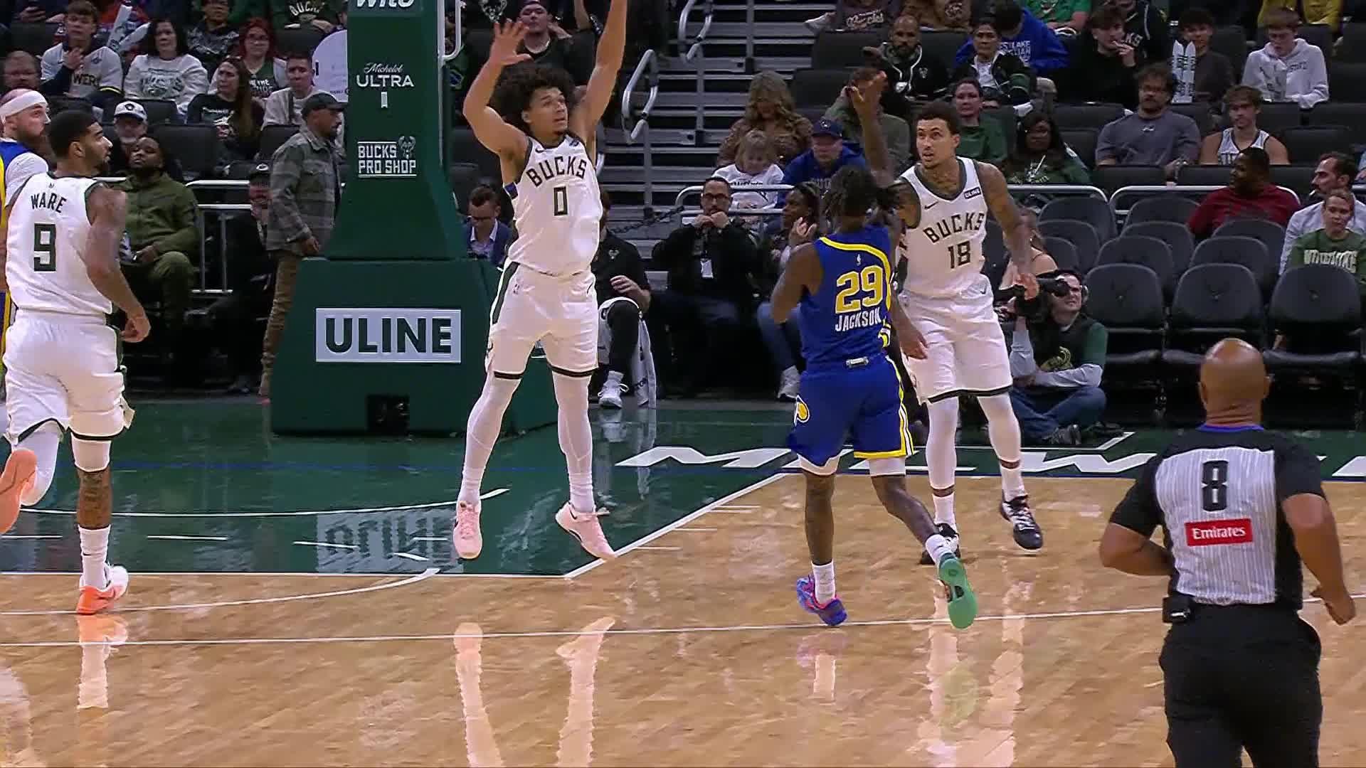 Milwaukee Bucks vs. Indiana Pacers - 1st Half Highlights
