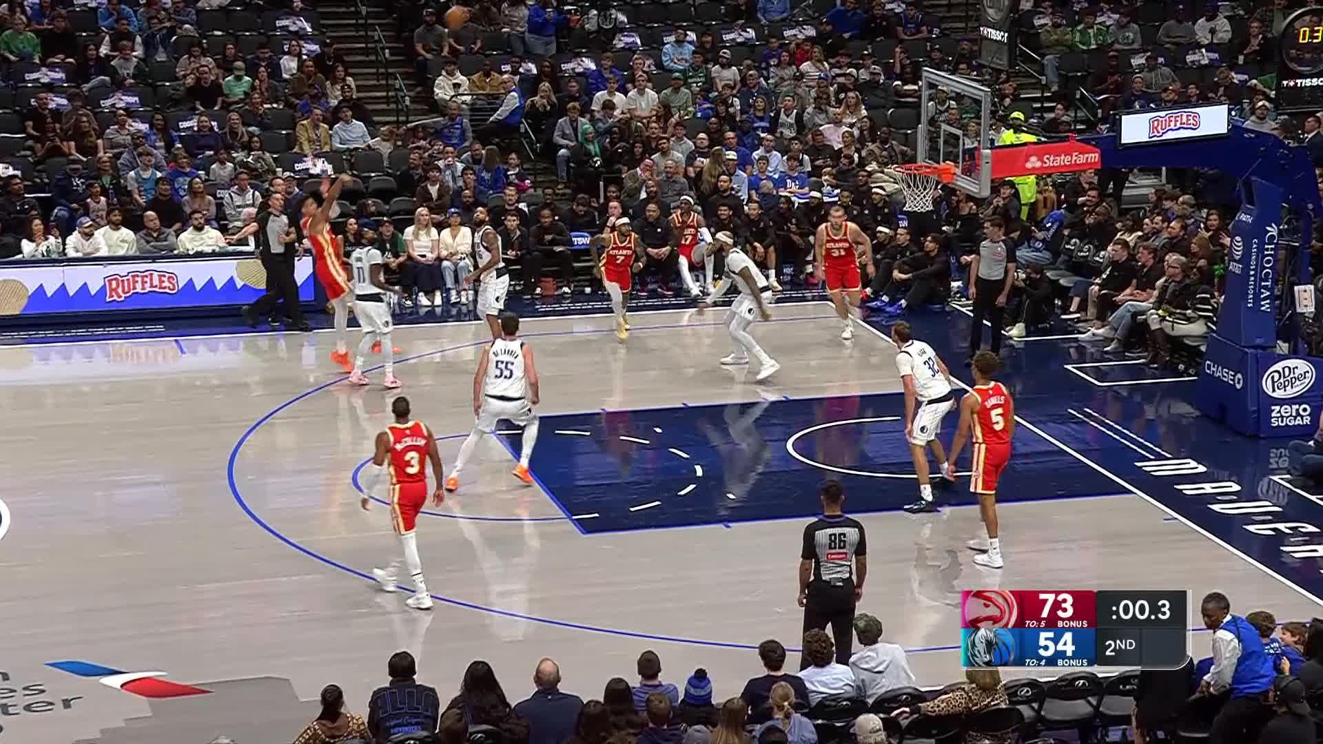 Dallas Mavericks vs. Atlanta Hawks - 2nd Quarter Highlights