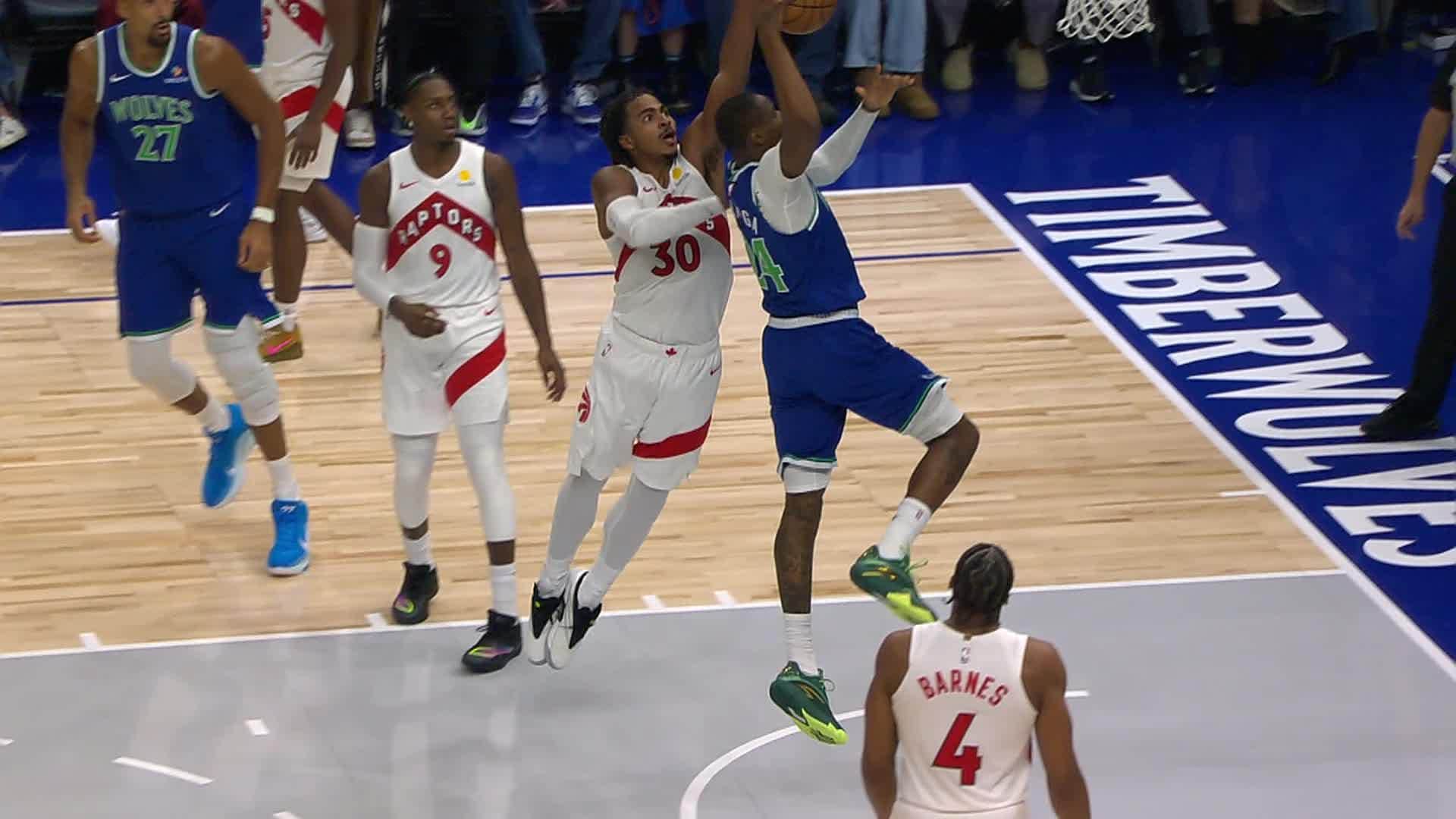 Minnesota Timberwolves vs. Toronto Raptors - 2nd Quarter Highlights