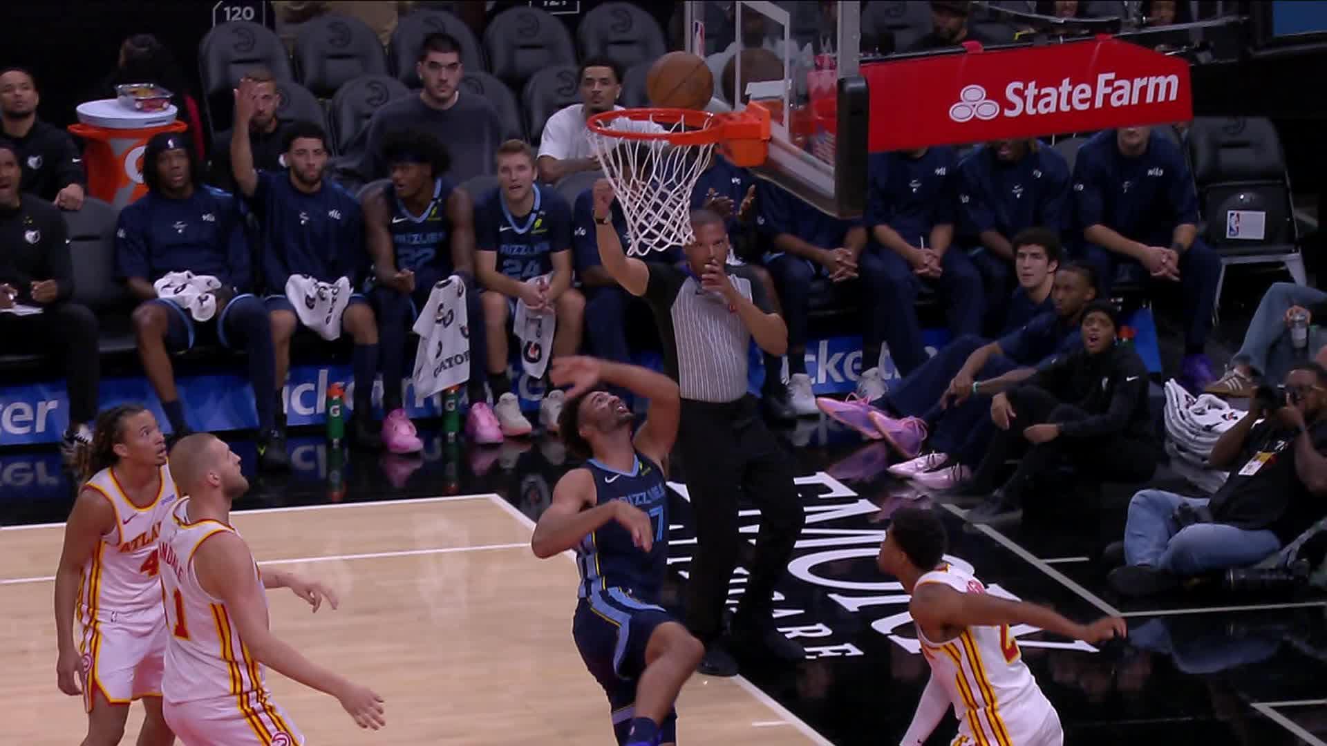 Atlanta Hawks vs. Memphis Grizzlies - 2nd Quarter Highlights