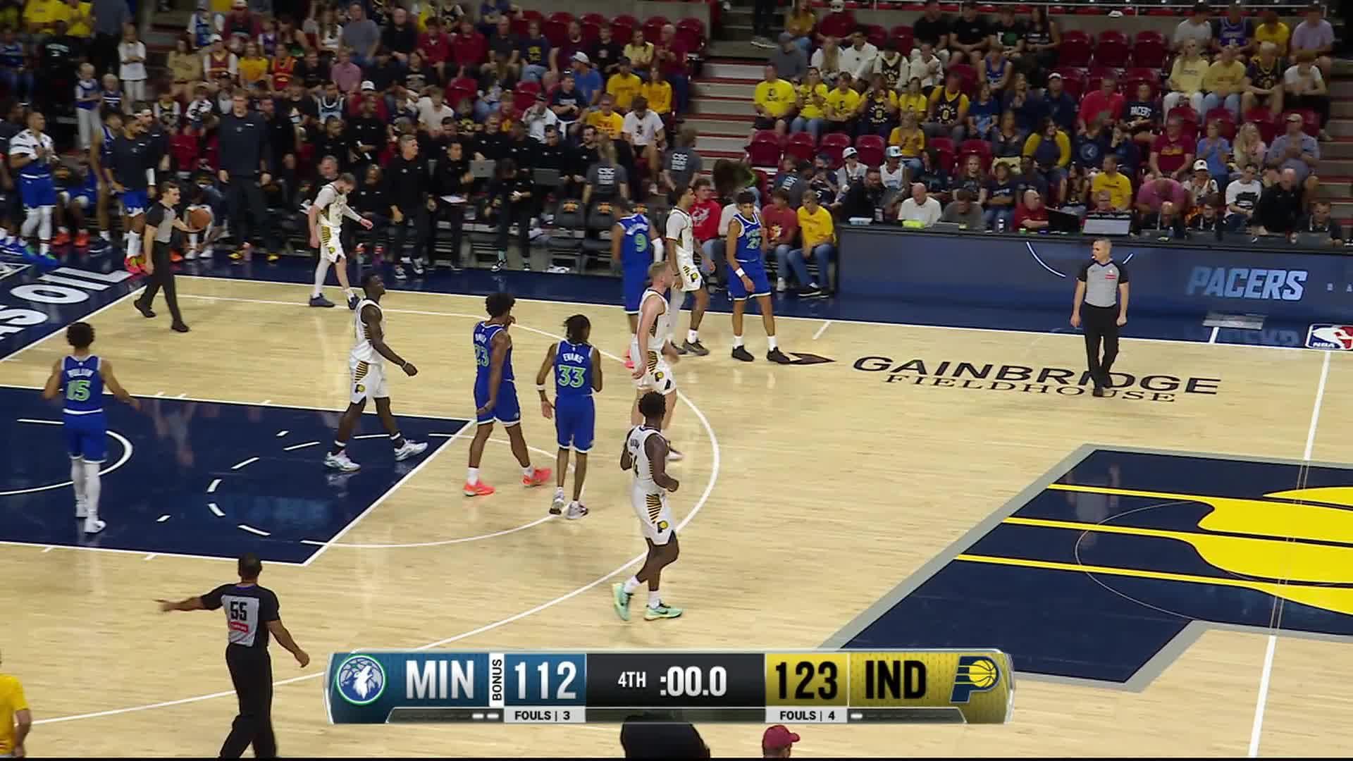 Indiana Pacers vs. Minnesota Timberwolves - 4th Quarter Highlights
