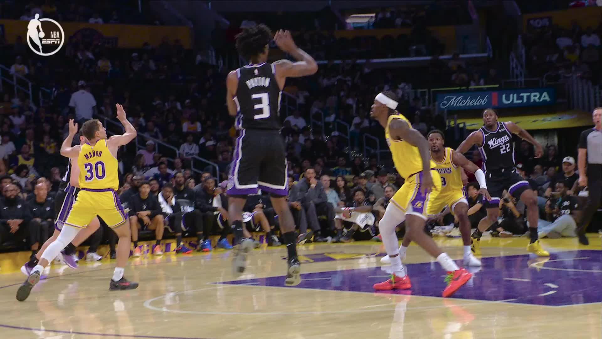 Los Angeles Lakers vs. Sacramento Kings - 2nd Half Highlights