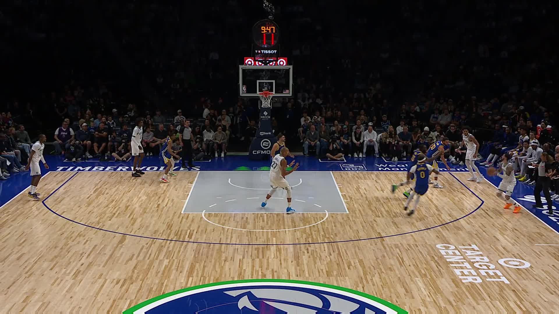 Minnesota Timberwolves vs. Golden State Warriors - 2nd Quarter Highlights