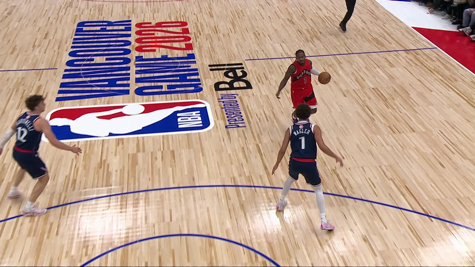 Toronto Raptors vs. LA Clippers - 3rd Quarter Highlights
