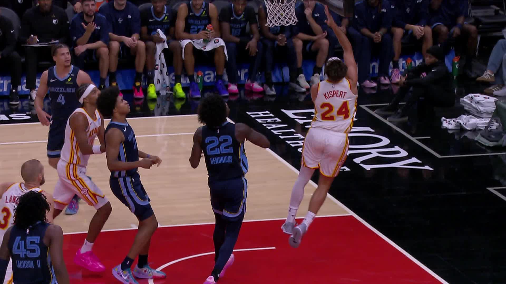 Atlanta Hawks vs. Memphis Grizzlies - 3rd Quarter Highlights