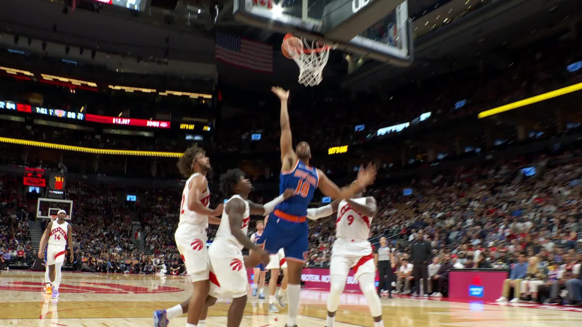 Toronto Raptors vs. New York Knicks - 2nd Quarter Highlights