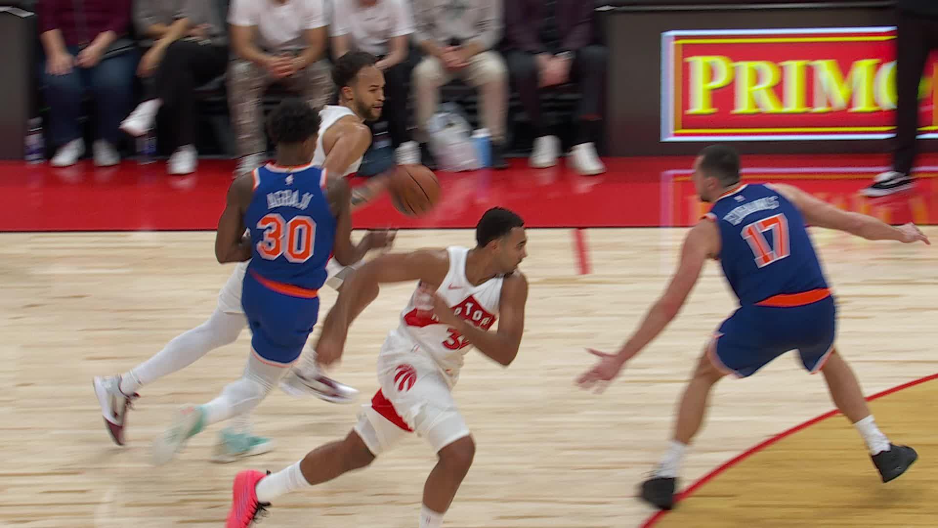 Toronto Raptors vs. New York Knicks - 2nd Half Highlights