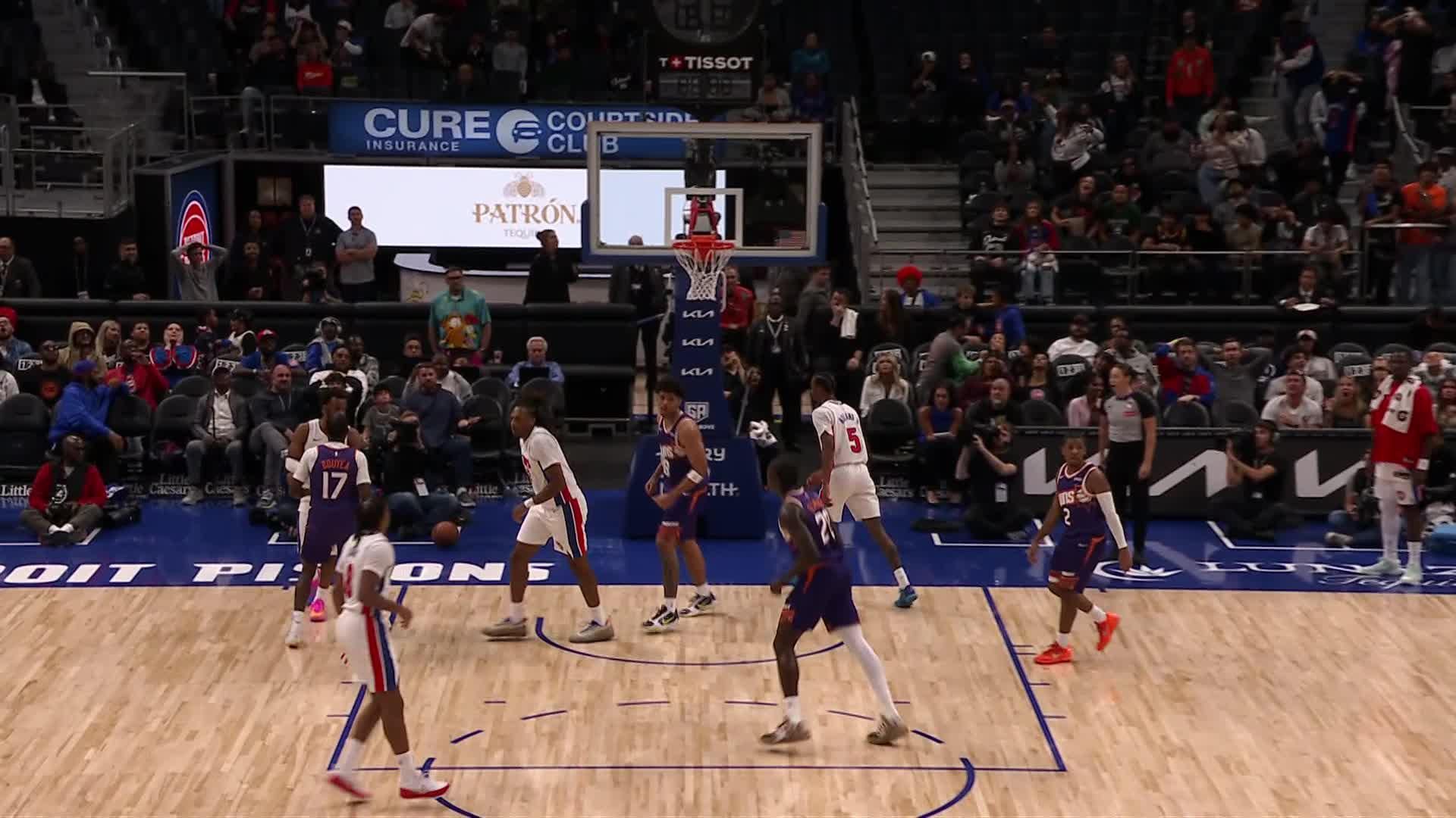 Detroit Pistons vs. Phoenix Suns - 4th Quarter Highlights