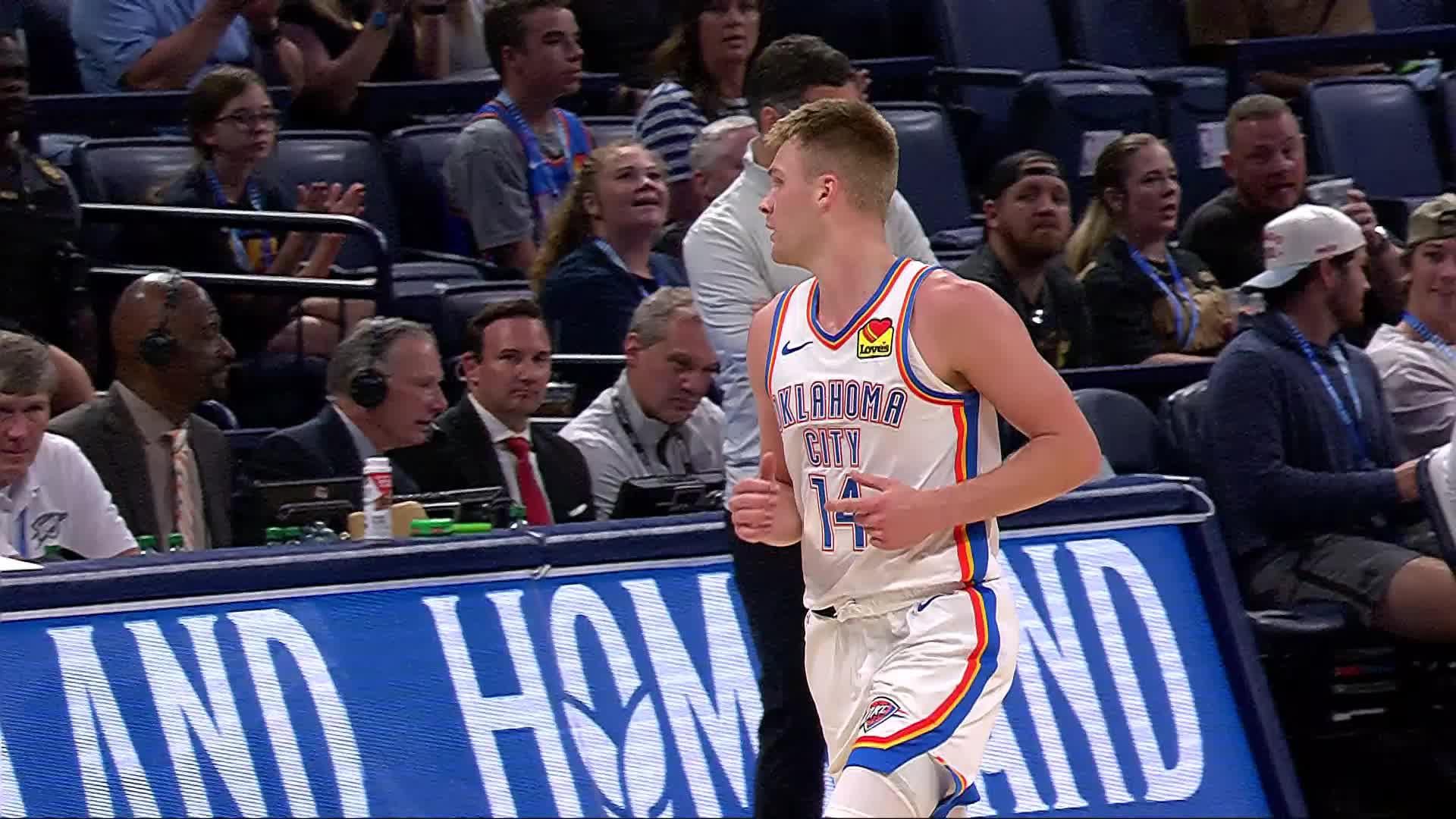 Oklahoma City Thunder vs. Milwaukee Bucks - 2nd Half Highlights