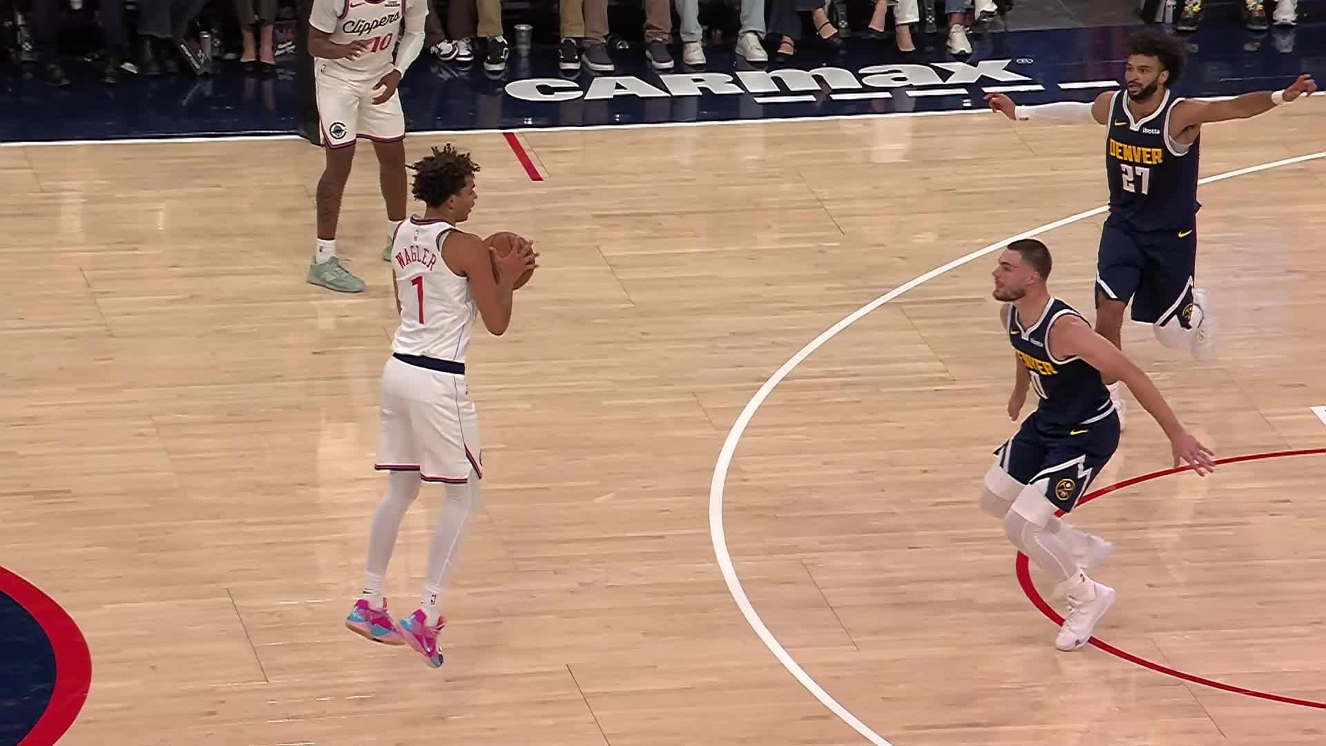 LA Clippers vs. Denver Nuggets - 1st Half Highlights