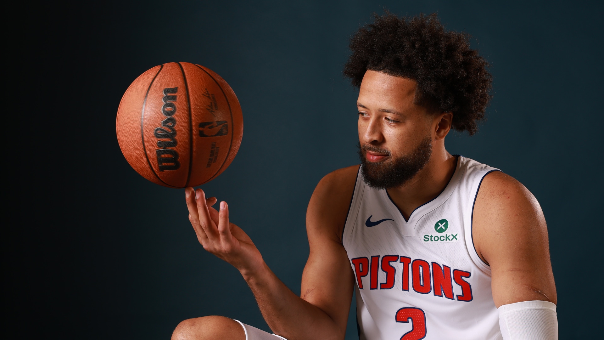 Cade Cunningham mic’d up during practice on 9/30