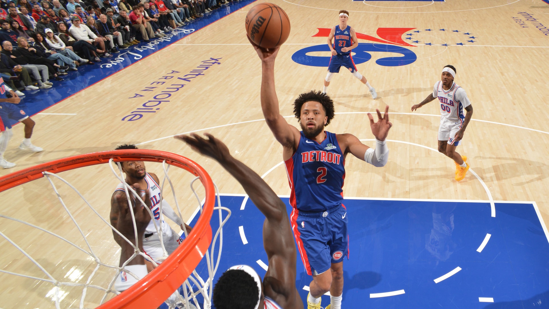 Cade's 26 end Sixers' unbeaten streak