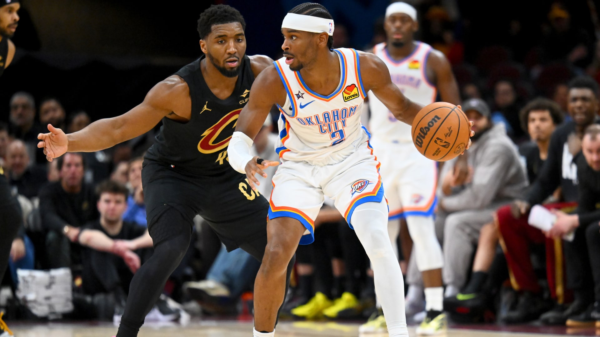 Shai Gilgeous-Alexander, Thunder visit Donovan Mitchell, Cavaliers on Peacock NBA Monday on Nov. 2 at 7 p.m. ET on Peacock and NBCSN