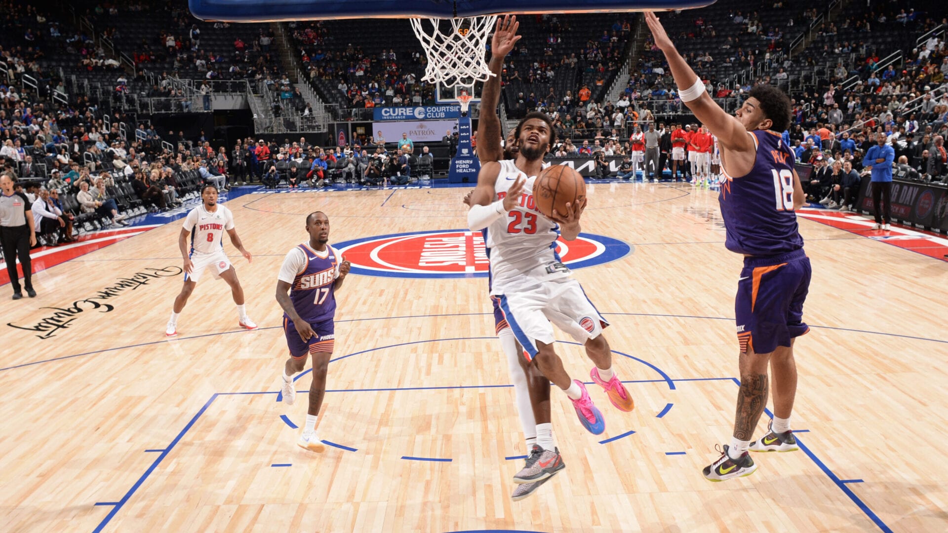 Ebuka Okorie delivers the game-winning layup