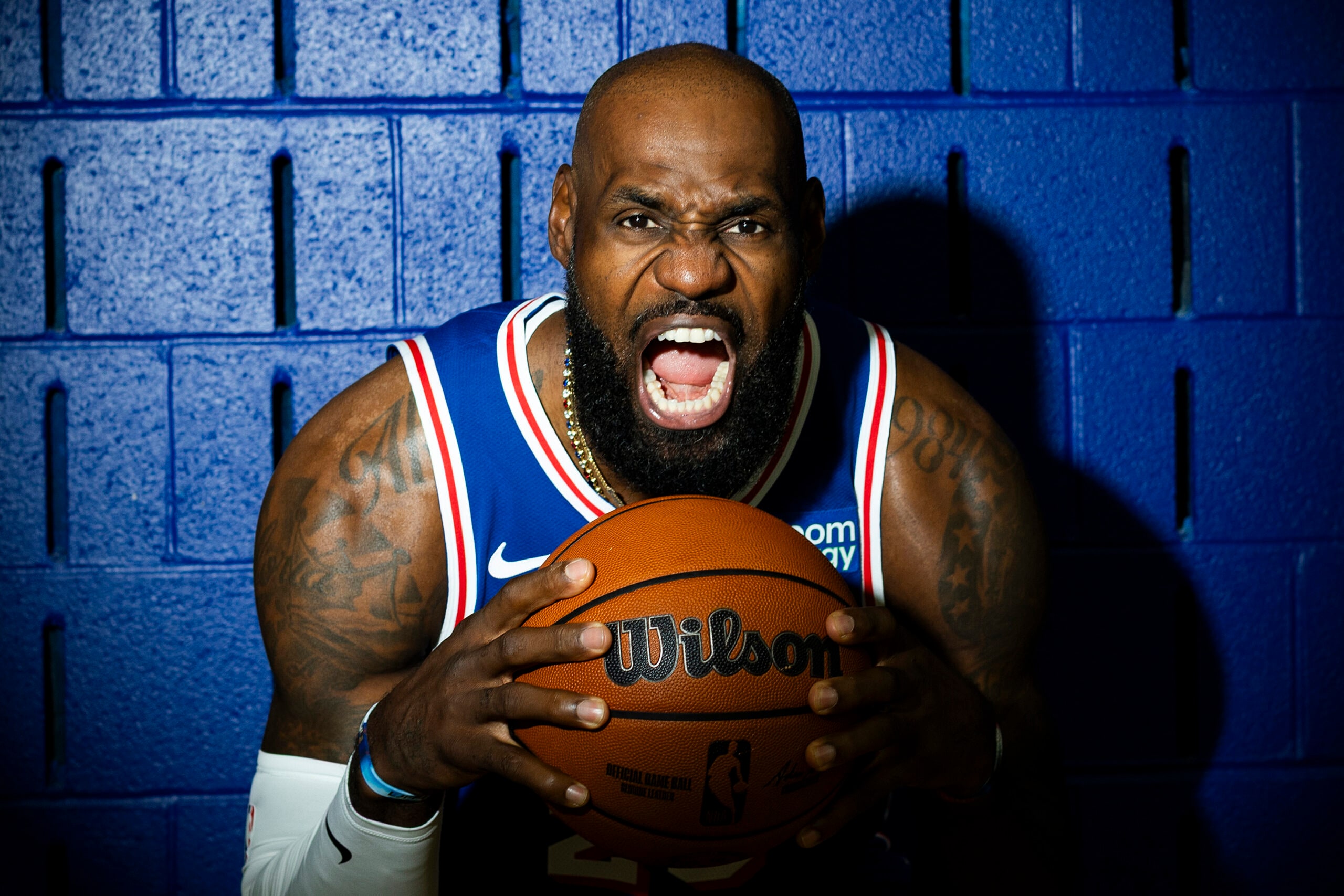 LeBron starts next chapter at Sixers Media Day