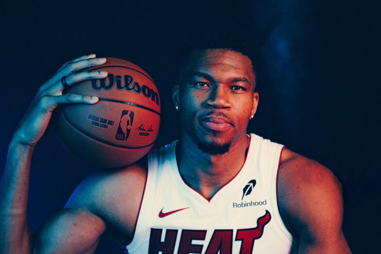 Giannis Antetokounmpo to make his official debut with the Miami Heat.