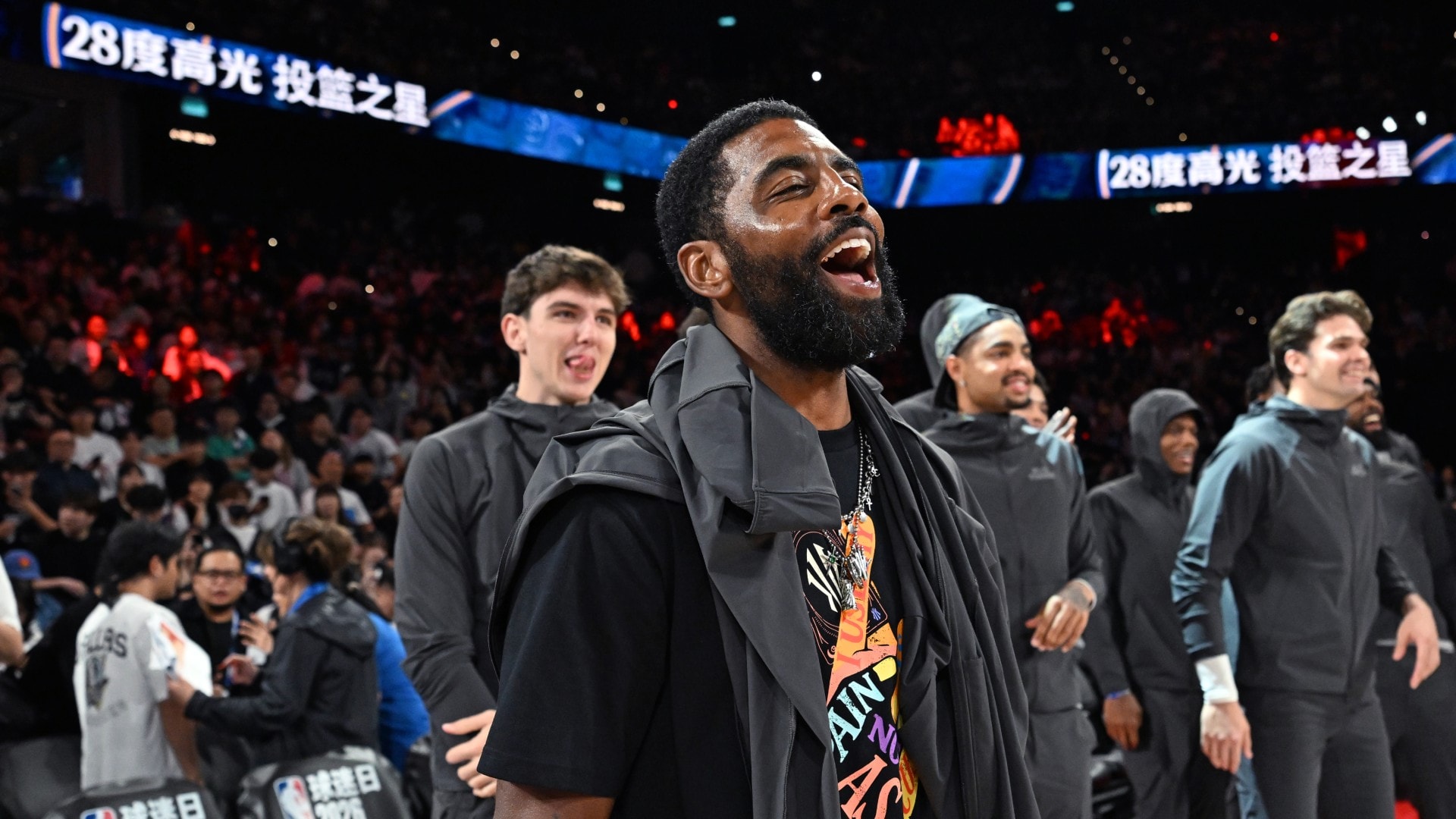 Starting 5: Kyrie eyes return in NBA China Games finale, inside a 7-game Saturday slate