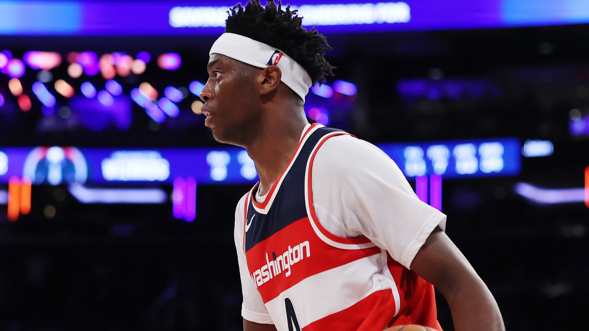 Highlights from AJ Dybantsa's first preseason game as a Wizard