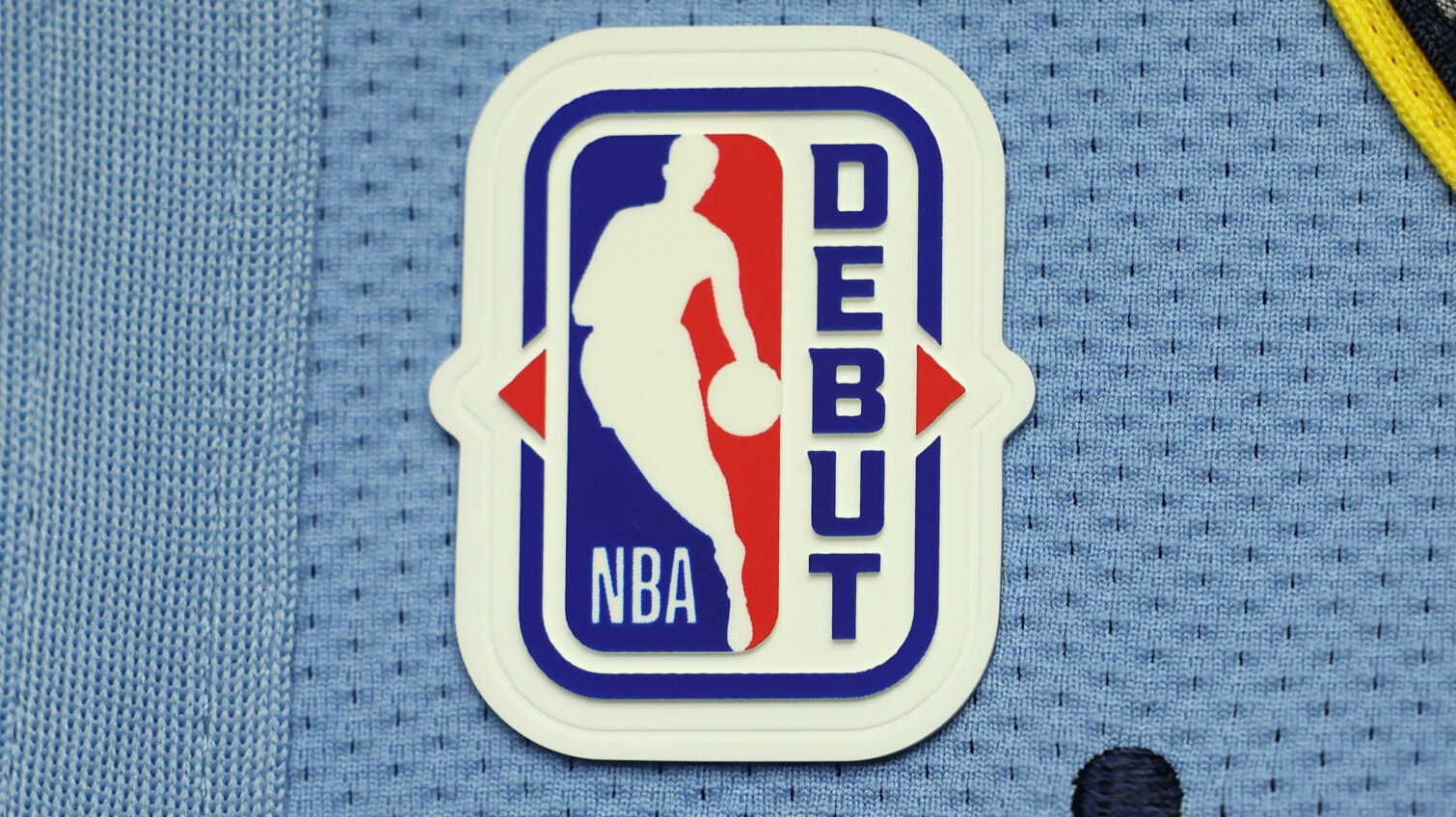 Rookies and last season's award winners wearing special jersey patches