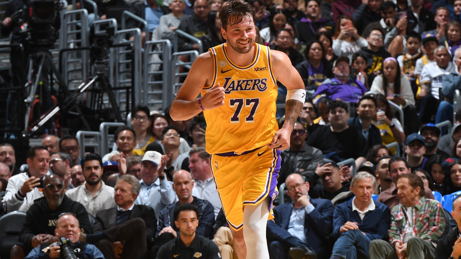 Luka tallies 28 in season debut win over GSW