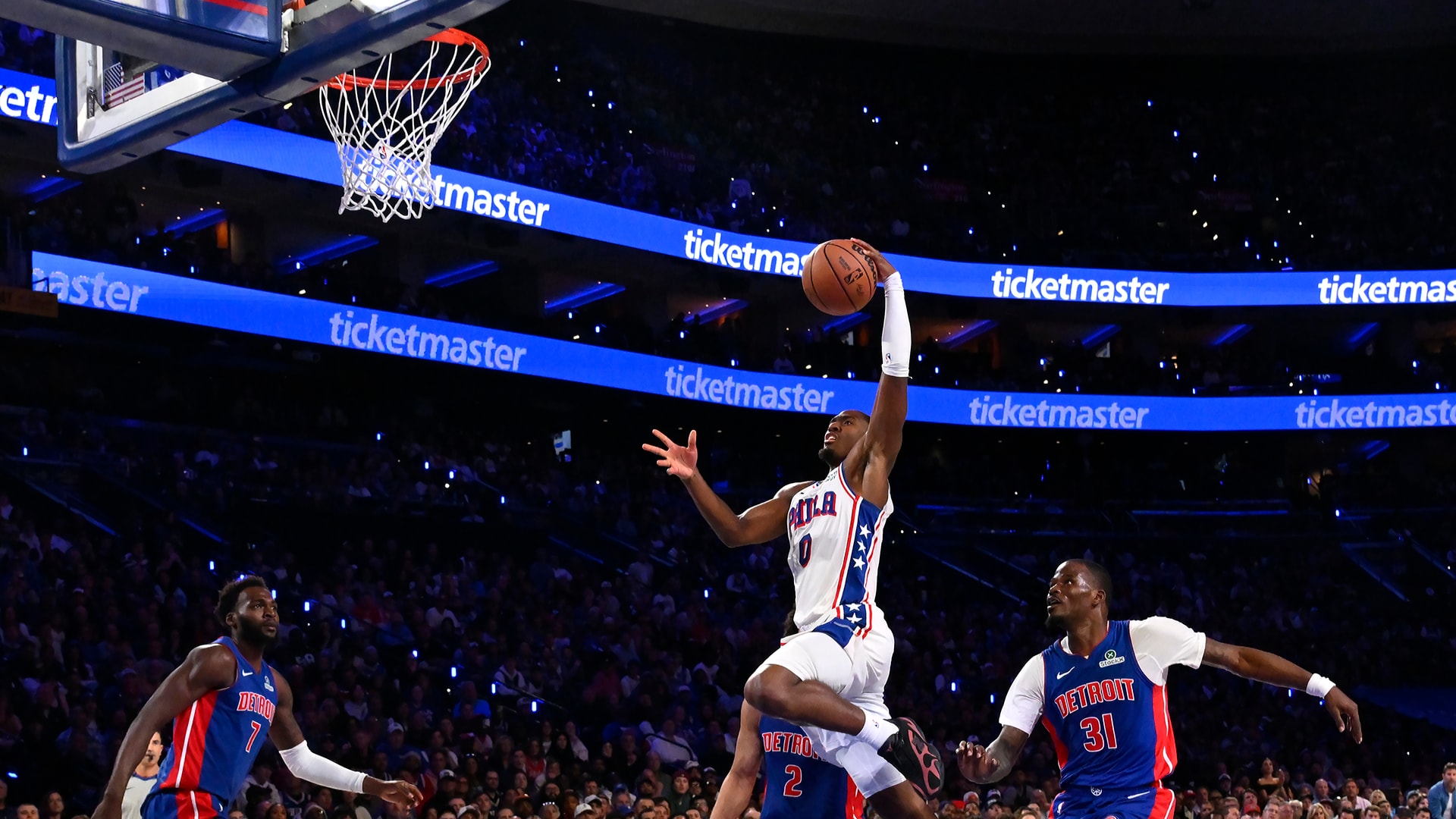 Maxey's 29 not enough in Philly vs. Pistons
