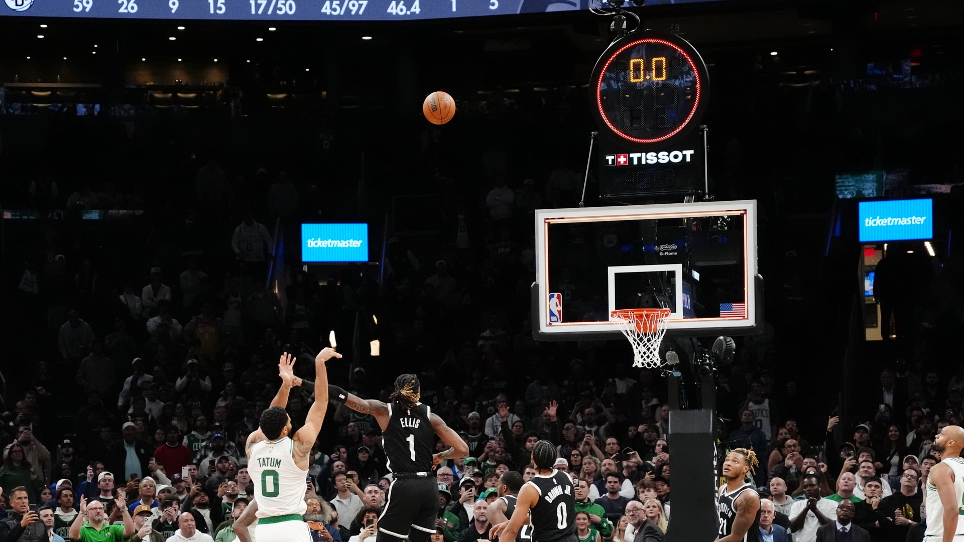 Tatum wins it as OT clock expires