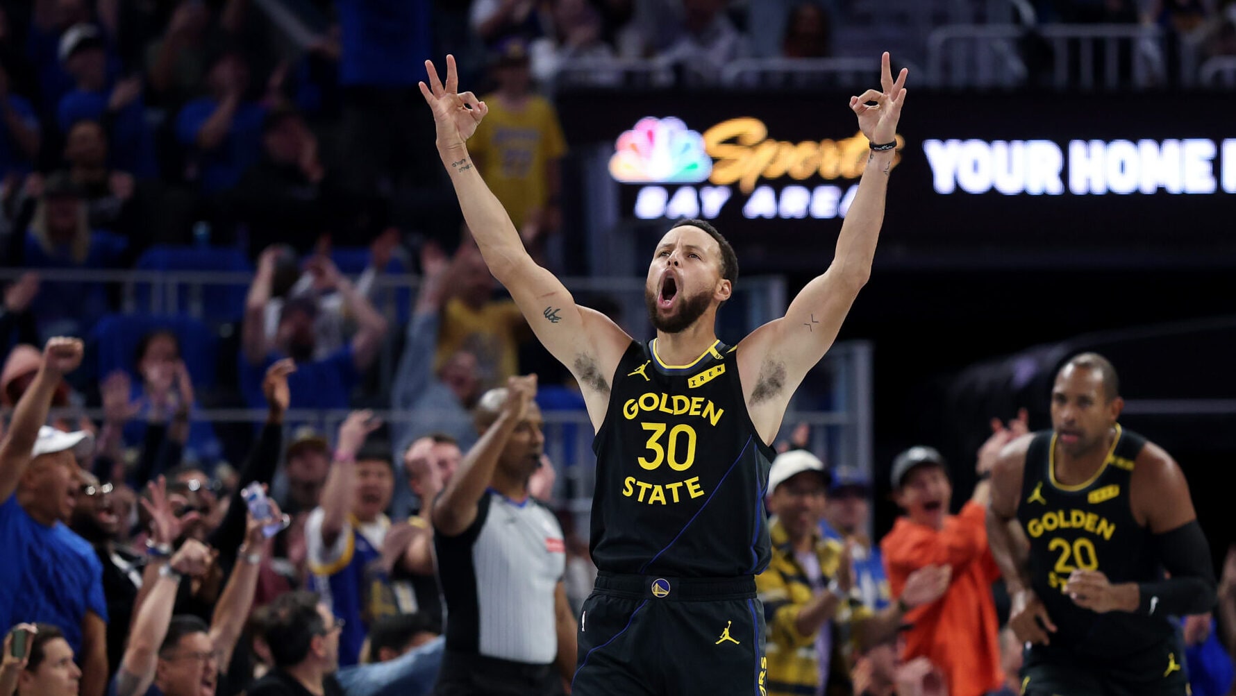 Warriors cap Emirates NBA Cup tipoff with huge rally