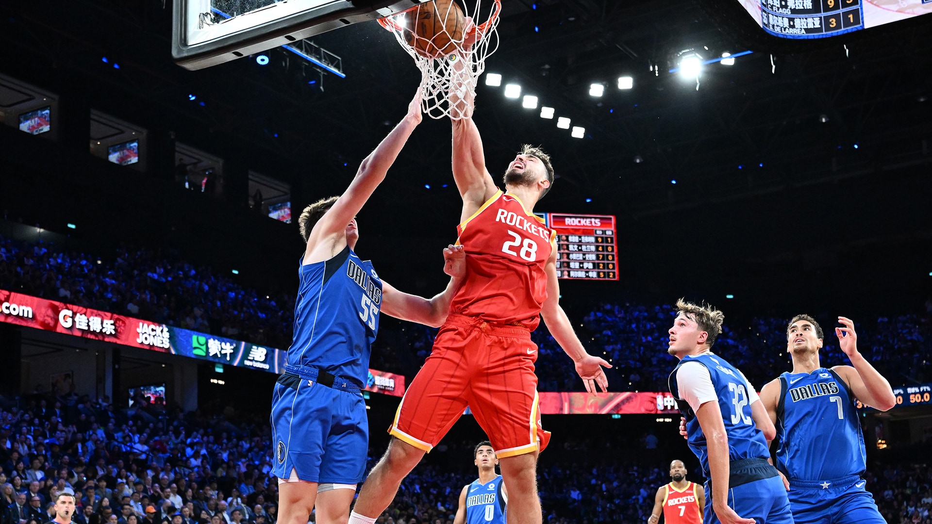 Sengun triple-double leads Rockets in NBA China Games