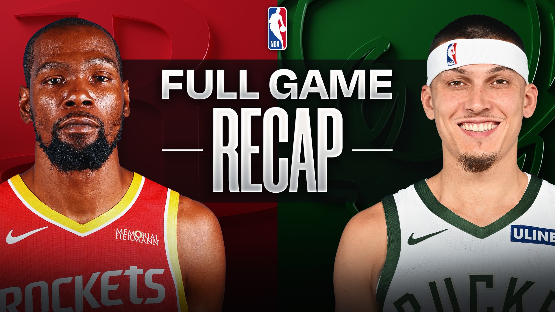 Game Recap: Rockets 132, Bucks 100