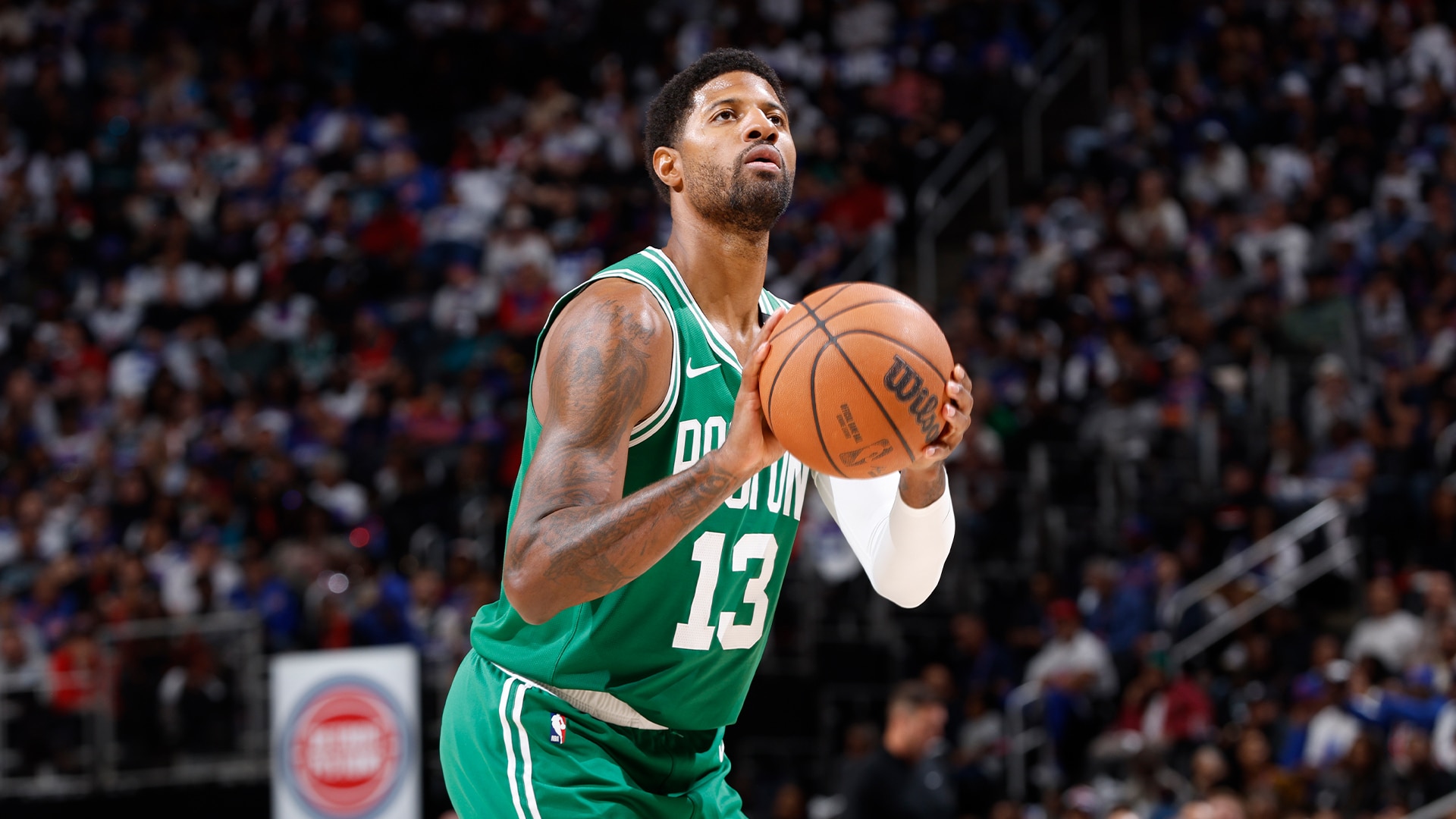 George sets Celtics debut record with 38 points