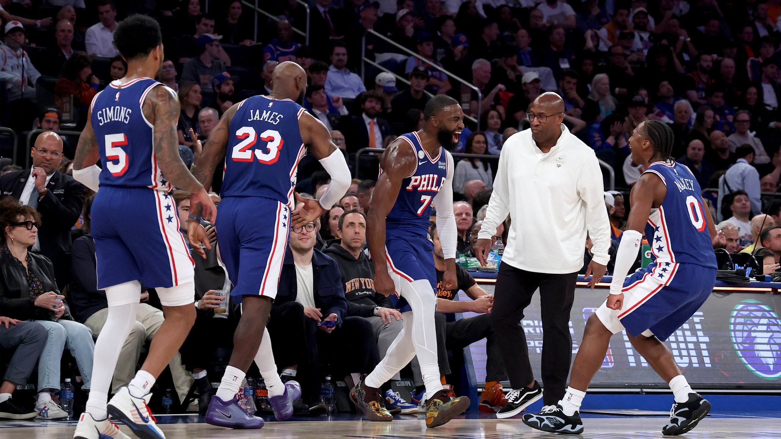 4 takeaways: New-look 76ers deliver at MSG to win season opener