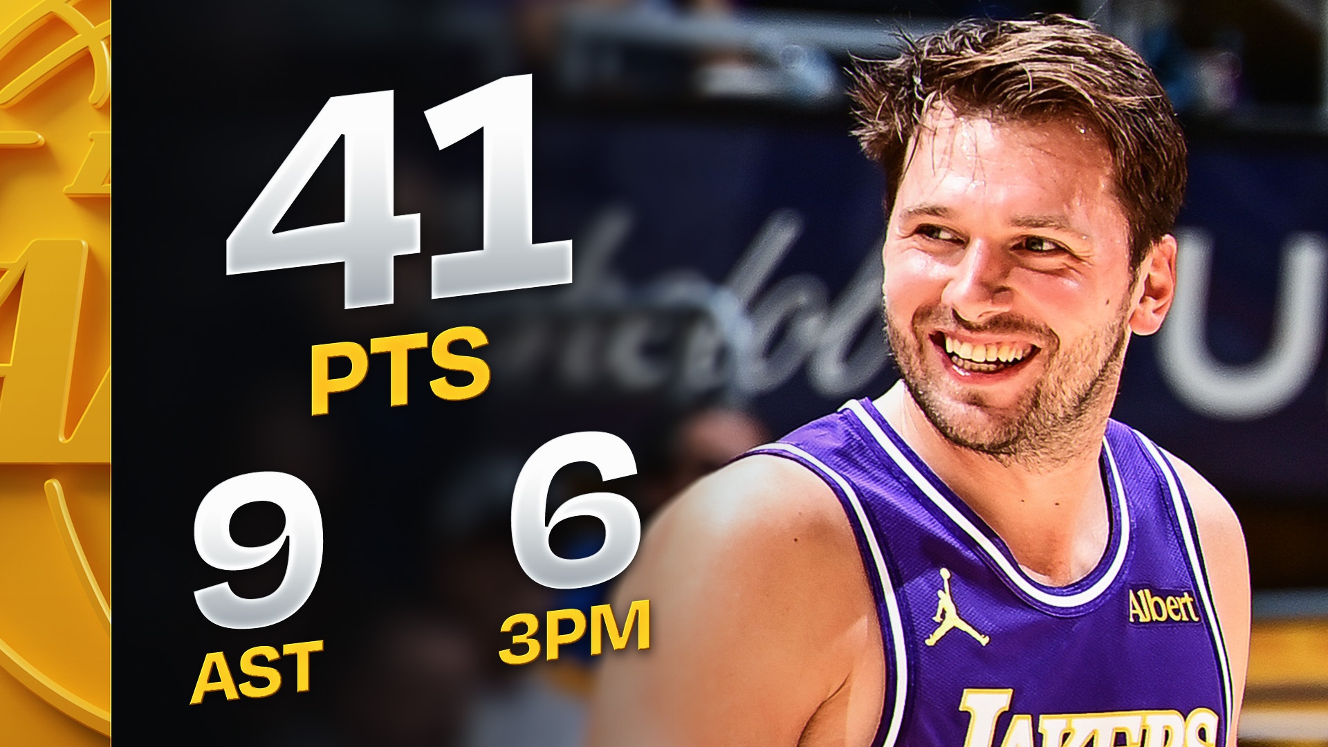 Dončić pours in 41 in a losing effort