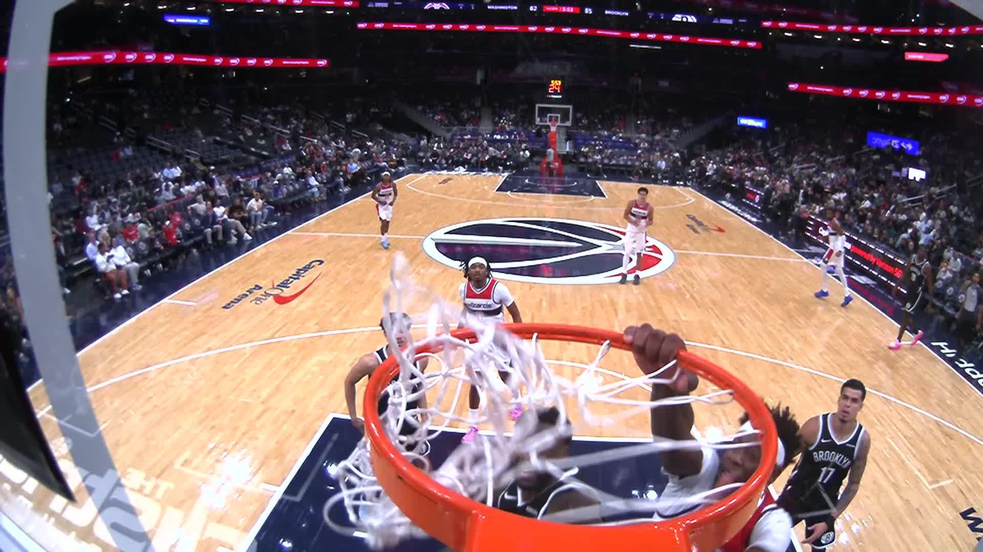 Washington Wizards vs. Brooklyn Nets - 2nd Half Highlights