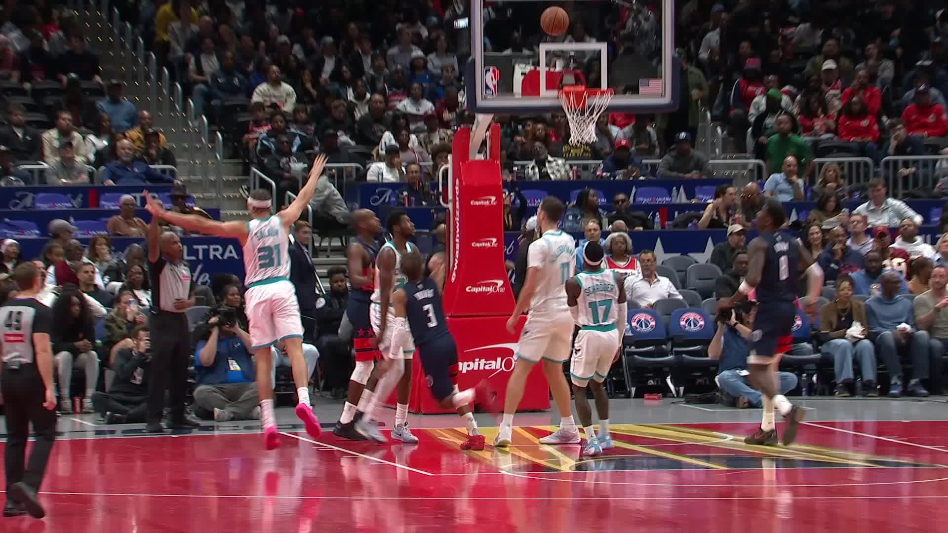 Washington Wizards vs. Charlotte Hornets - 1st Half Highlights