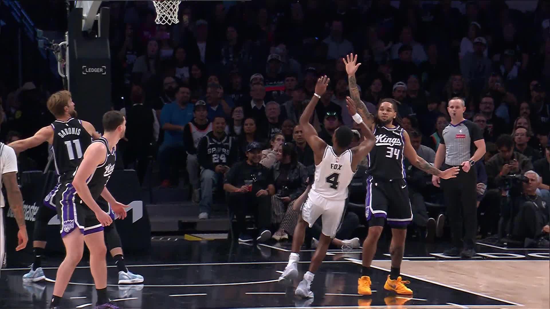 San Antonio Spurs vs. Sacramento Kings - 2nd Quarter Highlights