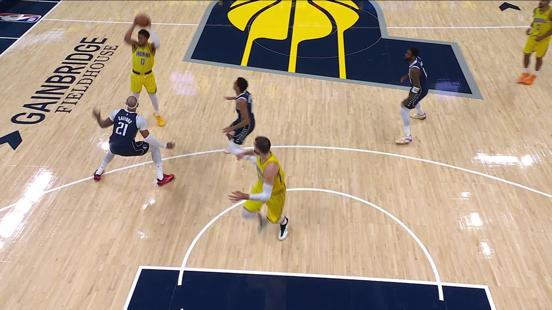 Indiana Pacers vs. Dallas Mavericks - 1st Half Highlights