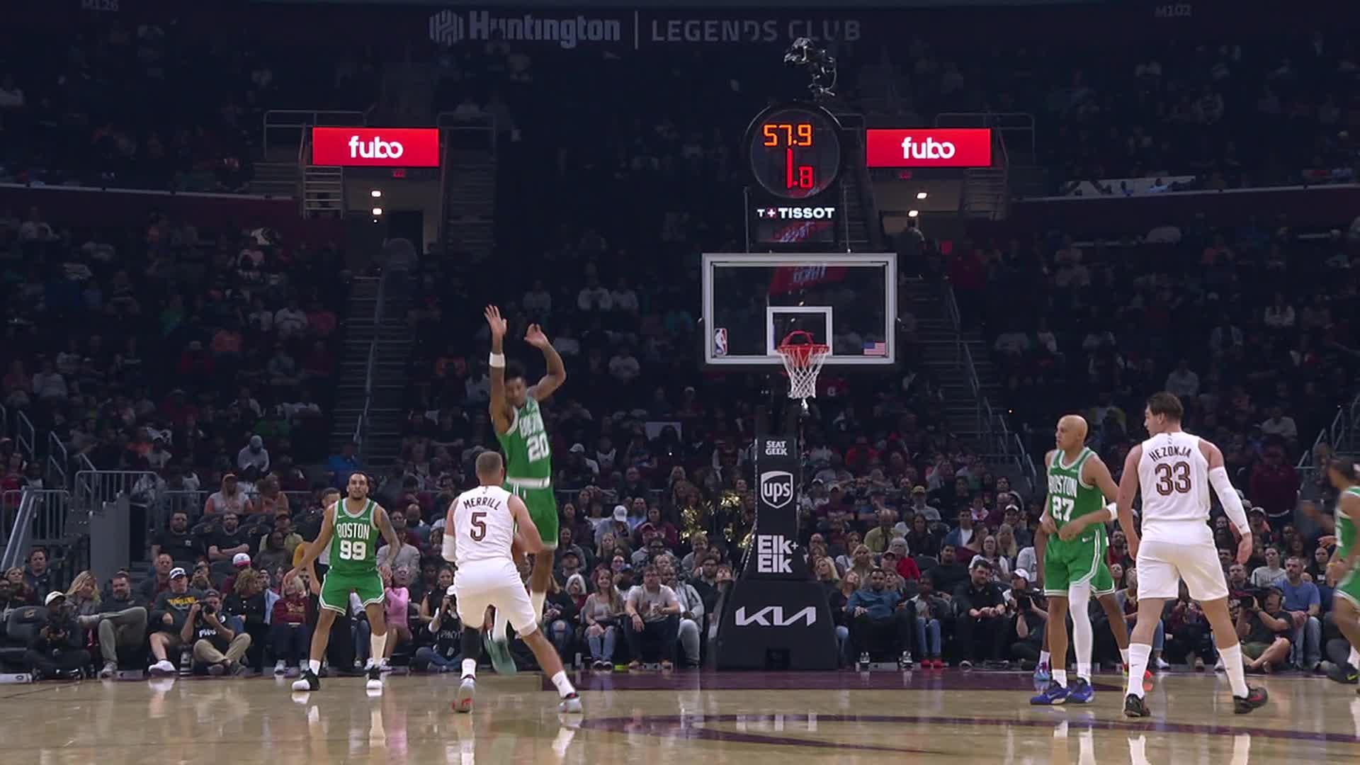 Cleveland Cavaliers vs. Boston Celtics - 1st Half Highlights