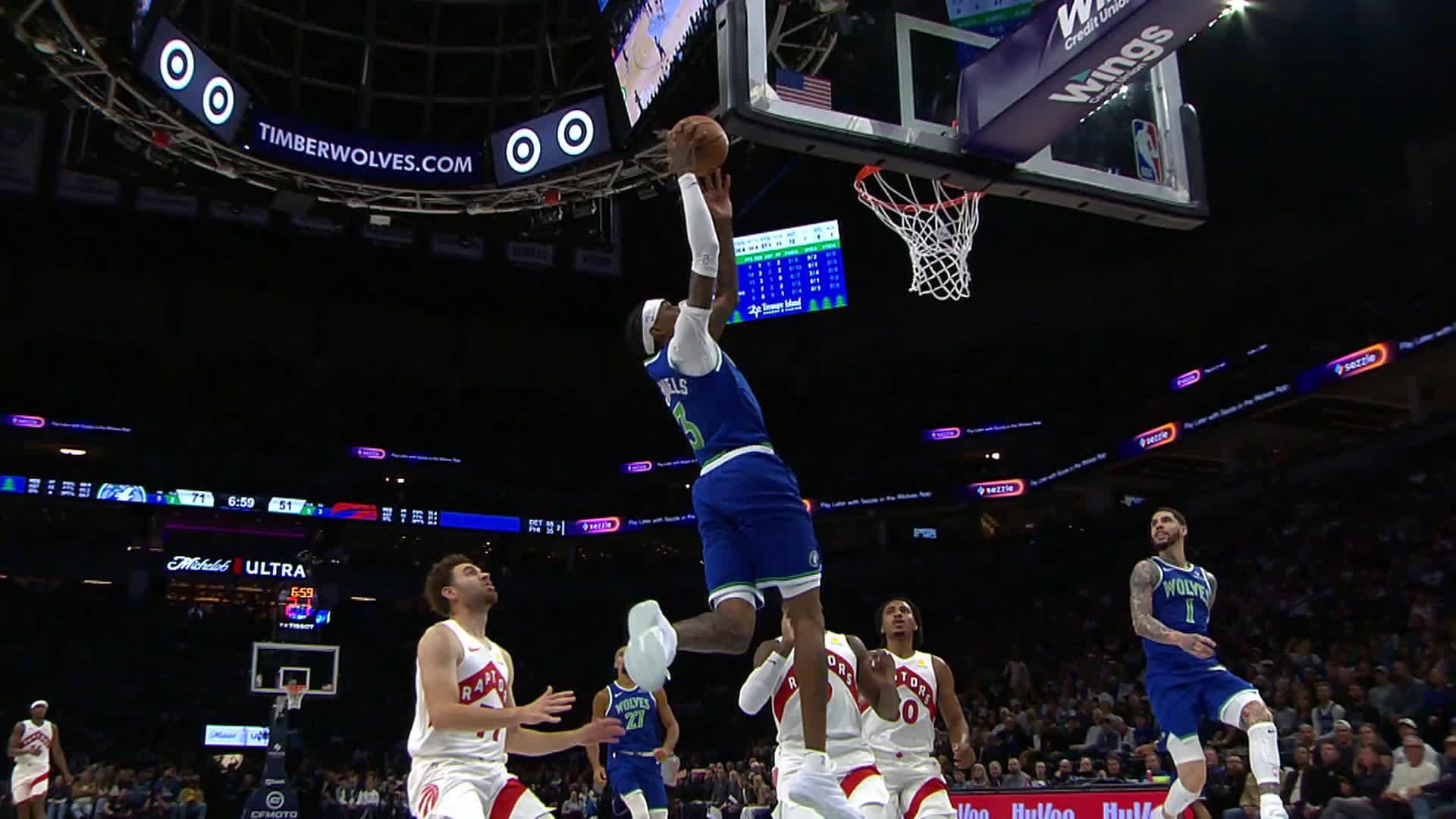 Minnesota Timberwolves vs. Toronto Raptors - 2nd Half Highlights