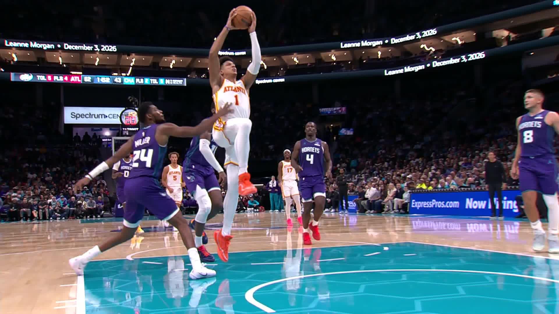Charlotte Hornets vs. Atlanta Hawks - 2nd Quarter Highlights